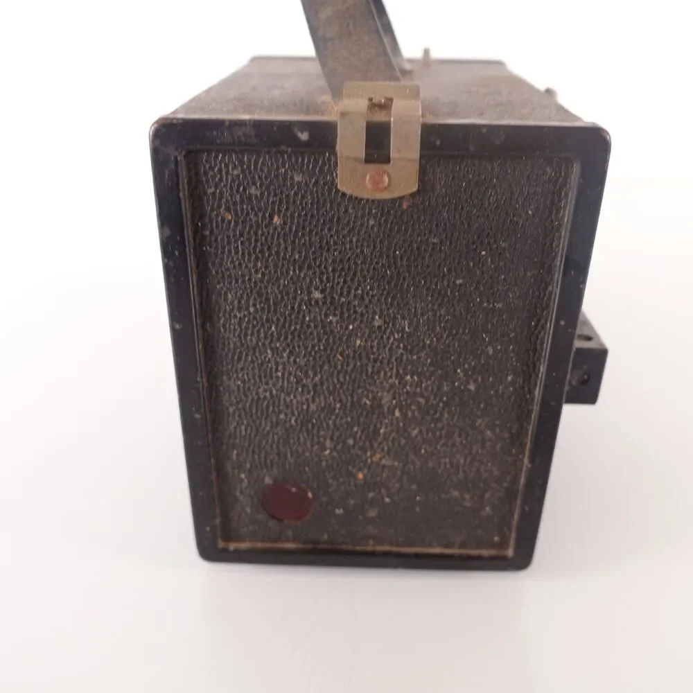 Vintage Ansco Shur-Flash Box Camera Binghamton NY Art Deco Style Not Tested
